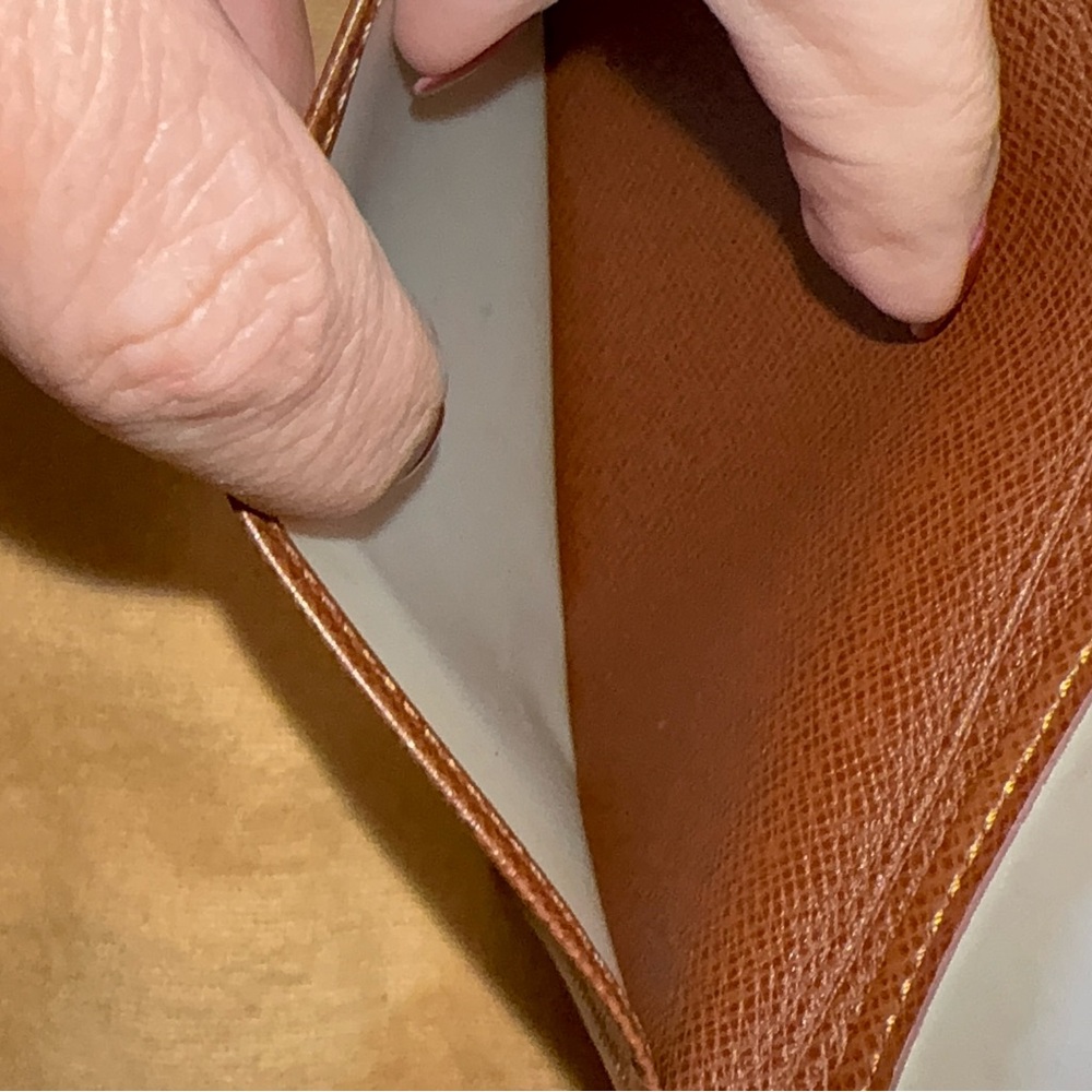 LOUIS VUITTON business card holder card ID case Wallet Passport Free Shipping - Picture 7 of 10